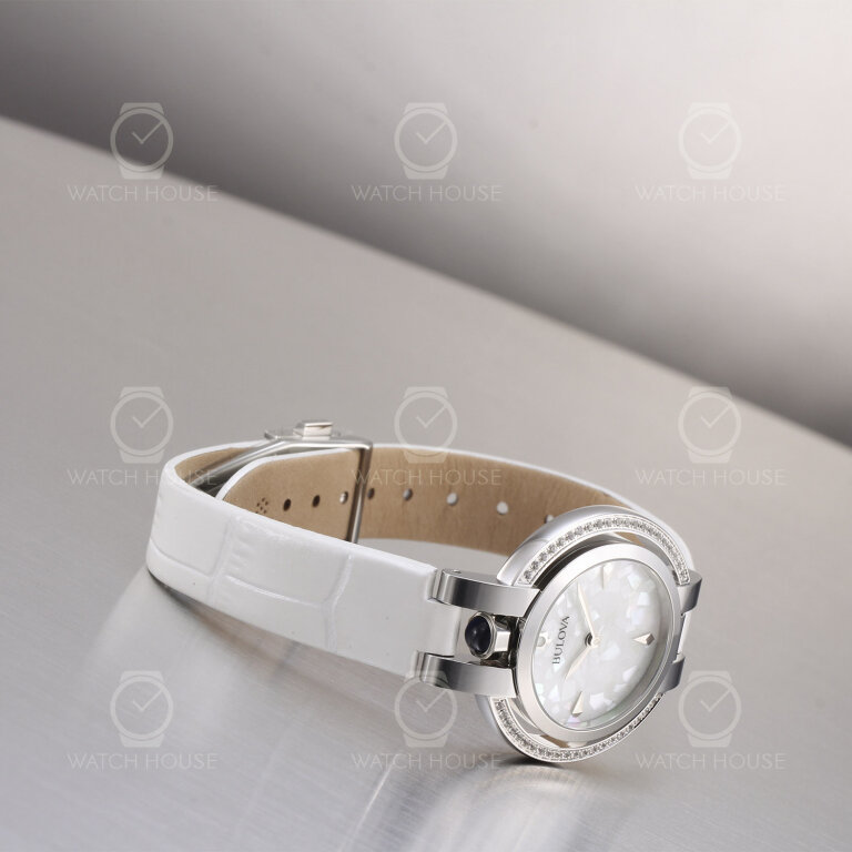 Bulova Rubaiyat Damenuhr Four Seasons Winter Mosaic Perlmutt ZB