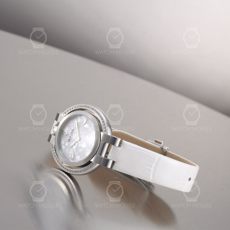 Bulova Rubaiyat Damenuhr Four Seasons Winter Mosaic Perlmutt ZB