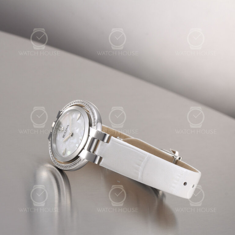 Bulova Rubaiyat Damenuhr Four Seasons Winter Mosaic Perlmutt ZB