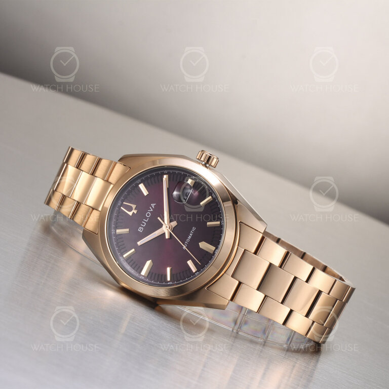 Bulova Automatik Surveyor 97B234 Rosé-Rot