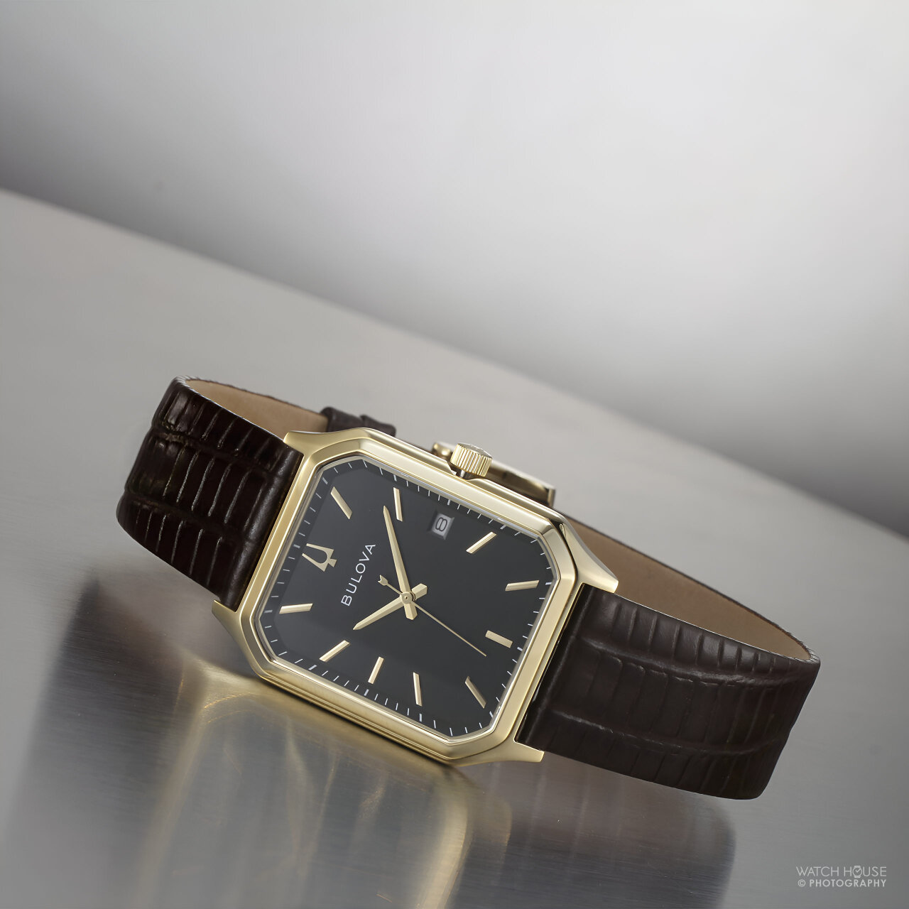Bulova Classic Tony Bennett Square 97B235