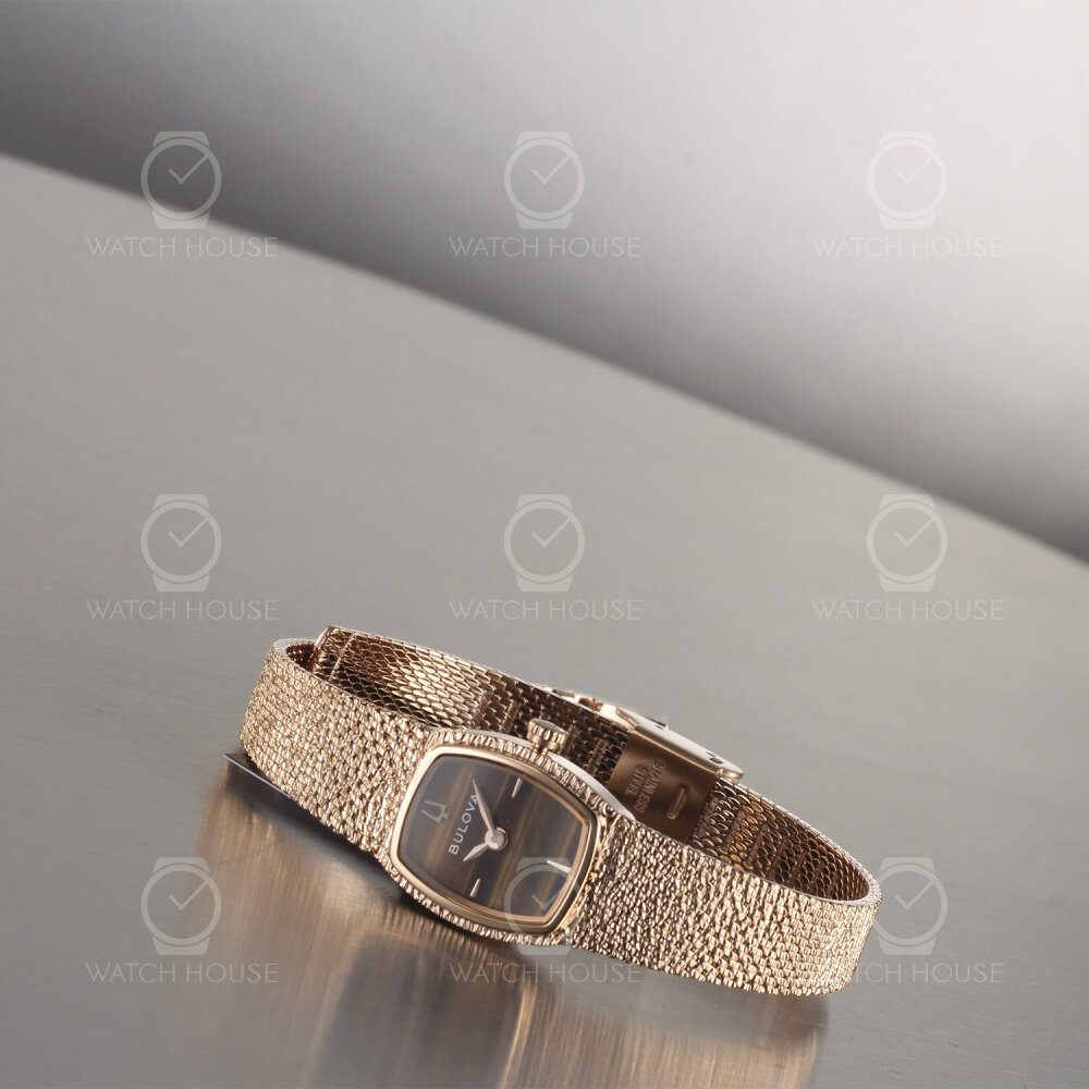 Bulova Classic Damenuhr Goddess of Time 97L185 Rosé