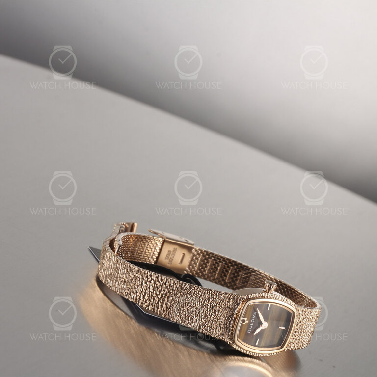 Bulova Classic Damenuhr Goddess of Time 97L185 Rosé