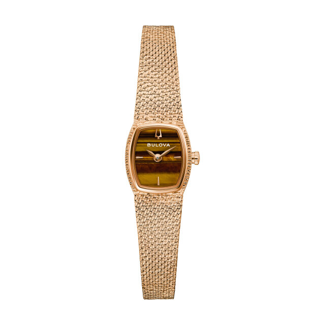 Bulova Classic Damenuhr Goddess of Time 97L185 Rosé