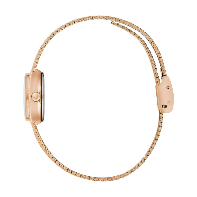 Bulova Classic Damenuhr Goddess of Time 97L185 Rosé