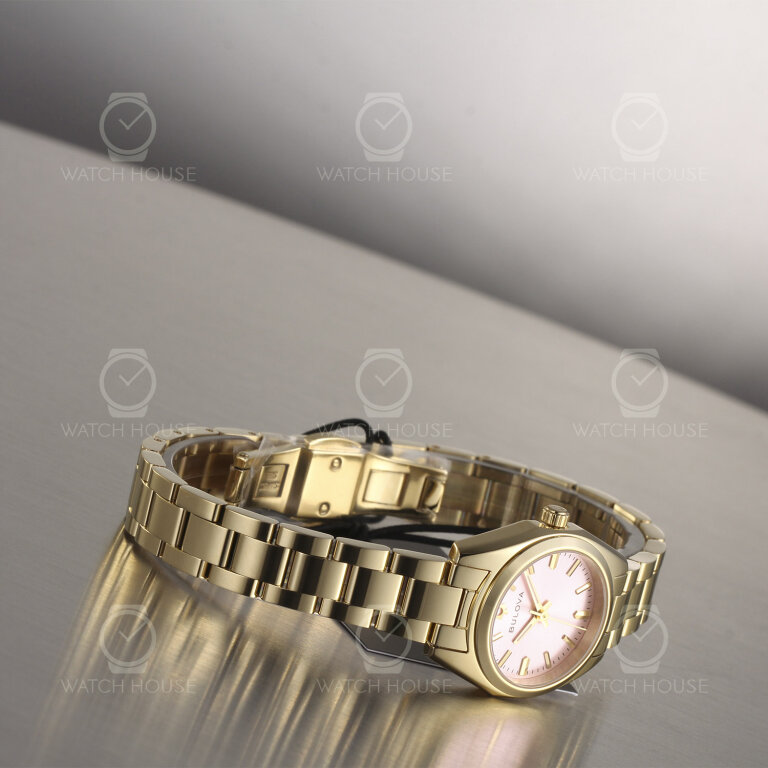 Bulova Classic Damenuhr Surveyor 97L187 Gold-Pink