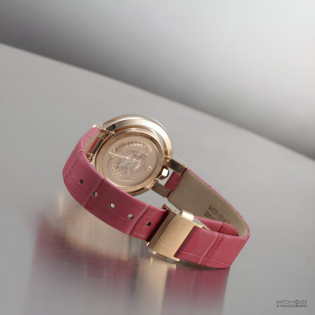 Bulova Rubaiyat Damenuhr Four Seasons Frühling Rhodonit Zifferblatt