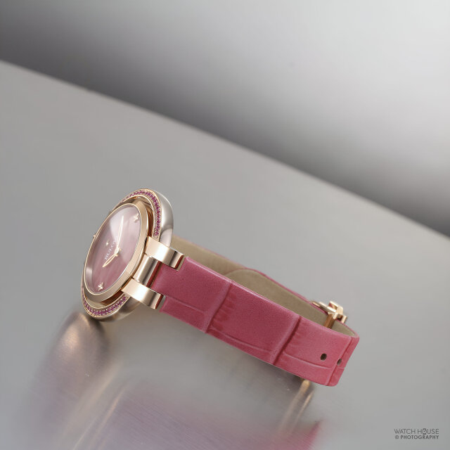 Bulova Rubaiyat Damenuhr Four Seasons Frühling Rhodonit Zifferblatt
