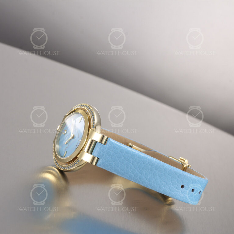 Bulova Rubaiyat Damenuhr Four Seasons Summer Topaz Zifferblatt