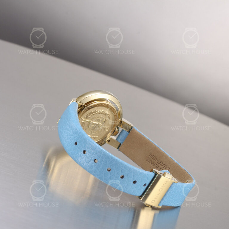 Bulova Rubaiyat Damenuhr Four Seasons Summer Topaz Zifferblatt