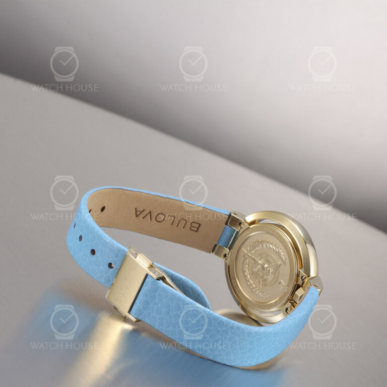 Bulova Rubaiyat Damenuhr Four Seasons Summer Topaz Zifferblatt