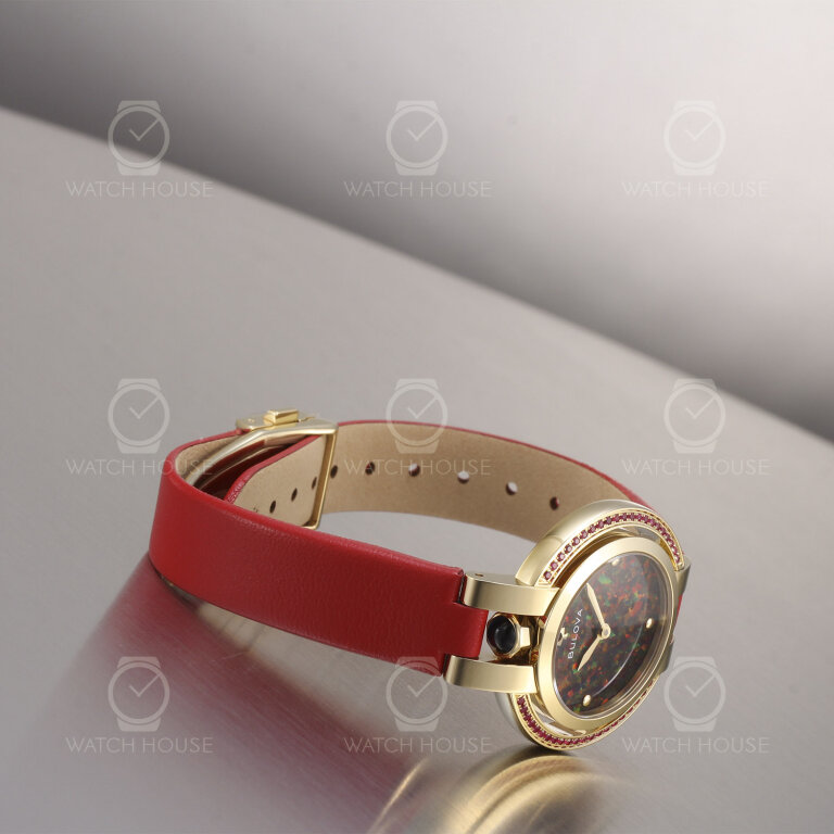 Bulova Rubaiyat Damenuhr Four Seasons Herbst Opal Zifferblatt