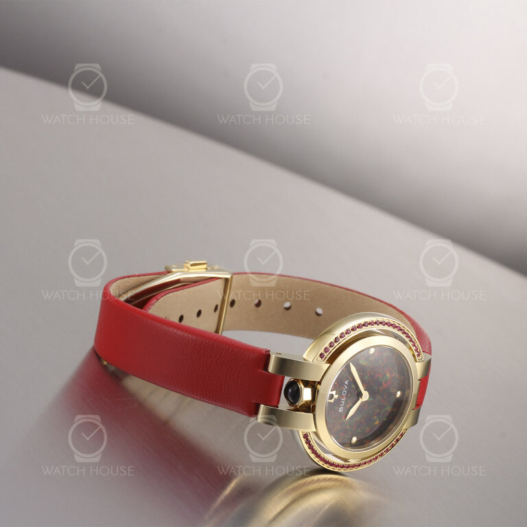 Bulova Rubaiyat Damenuhr Four Seasons Herbst Opal Zifferblatt