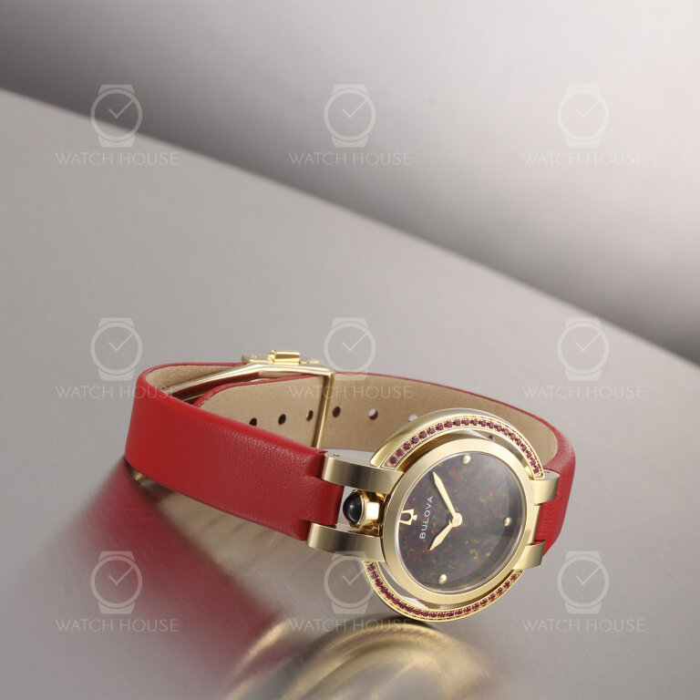 Bulova Rubaiyat Damenuhr Four Seasons Herbst Opal Zifferblatt