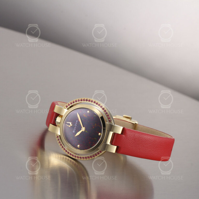 Bulova Rubaiyat Damenuhr Four Seasons Herbst Opal...