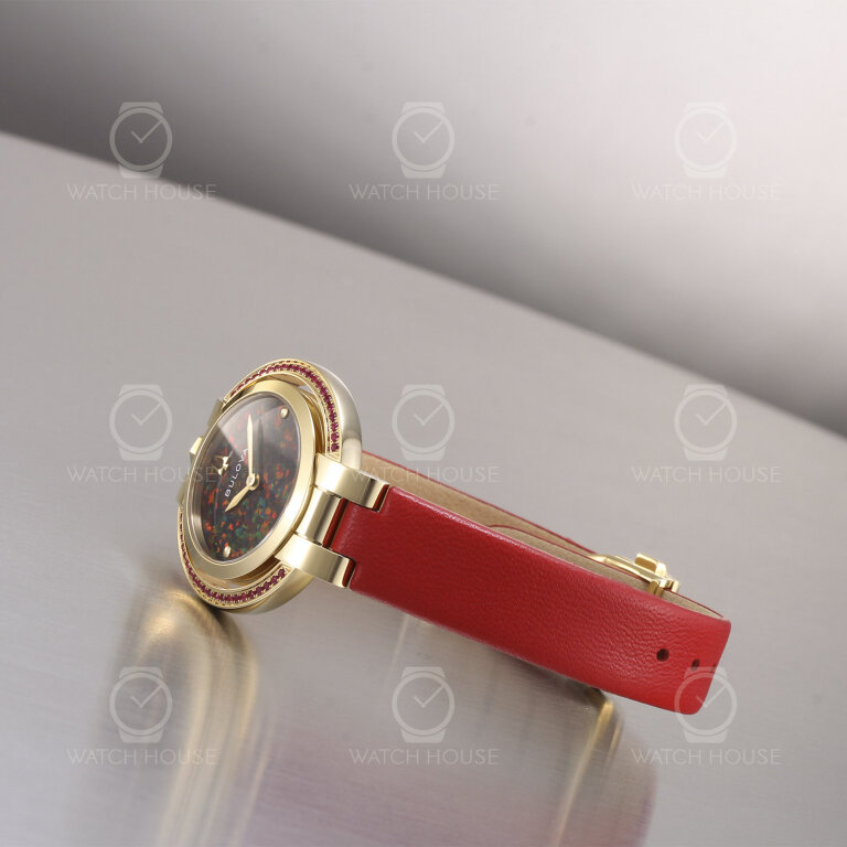 Bulova Rubaiyat Damenuhr Four Seasons Herbst Opal Zifferblatt