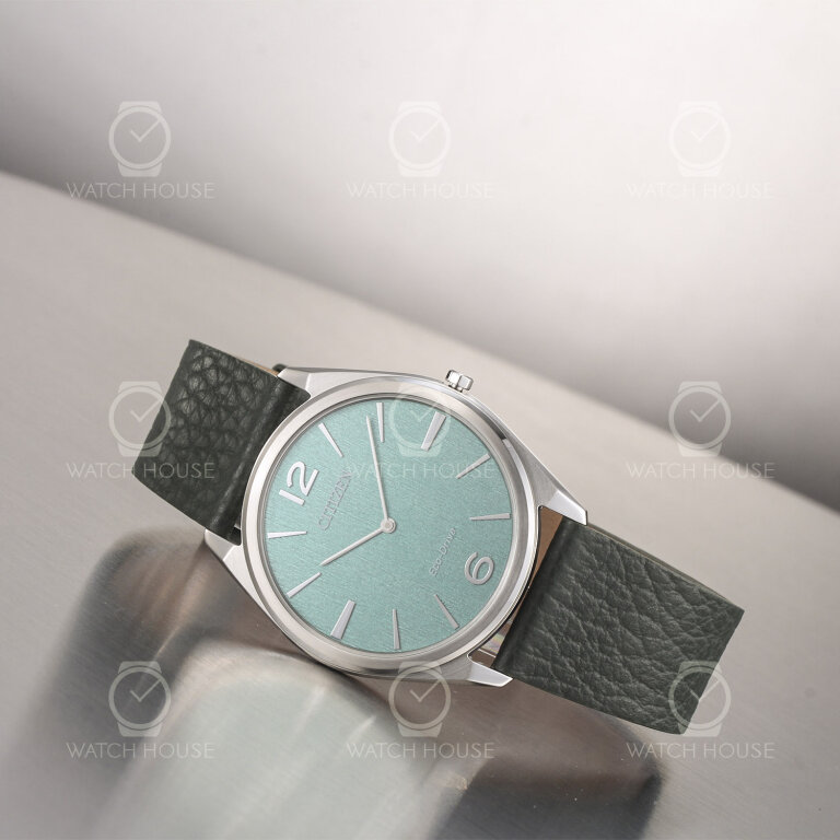 Citizen Surrato 4.7mm Flatline Eco-Drive AR3120-32X Green