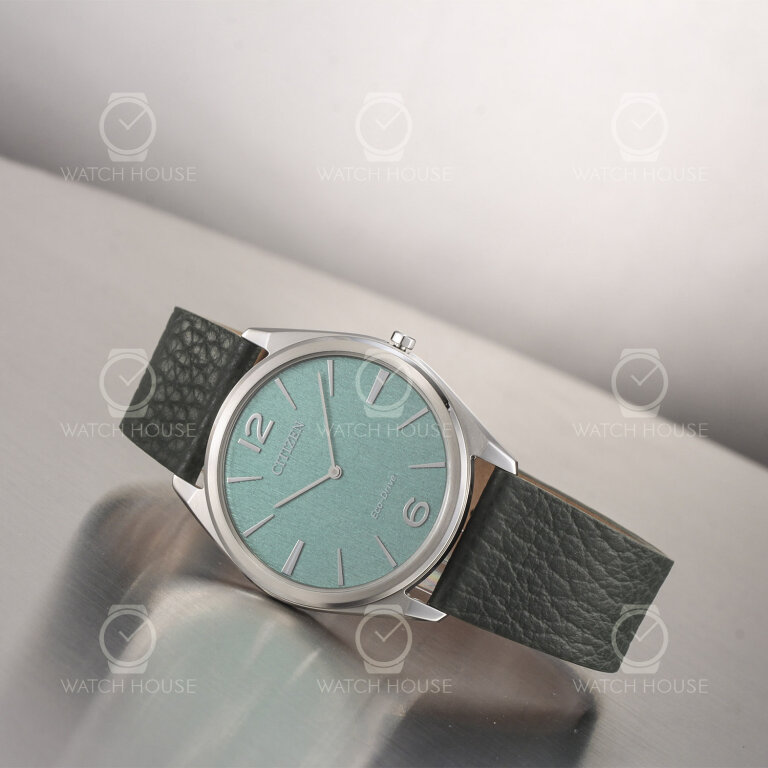 Citizen Surrato 4.7mm Flatline Eco-Drive AR3120-32X Green