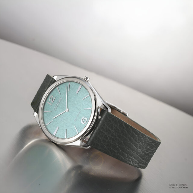 Citizen Surrato 4.7mm Flatline Eco-Drive AR3120-32X Green