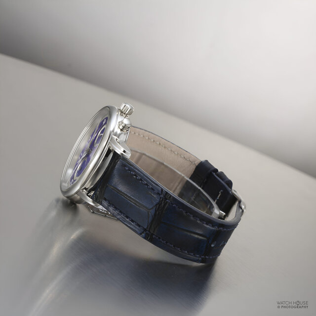 Zeppelin Captainsline Ultramarin Mondphasen Damenuhr 8639-3