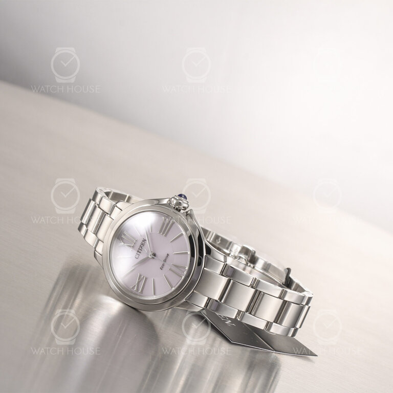 Citizen L Damenuhr Eco-Drive Cabochon und Perlmutt...