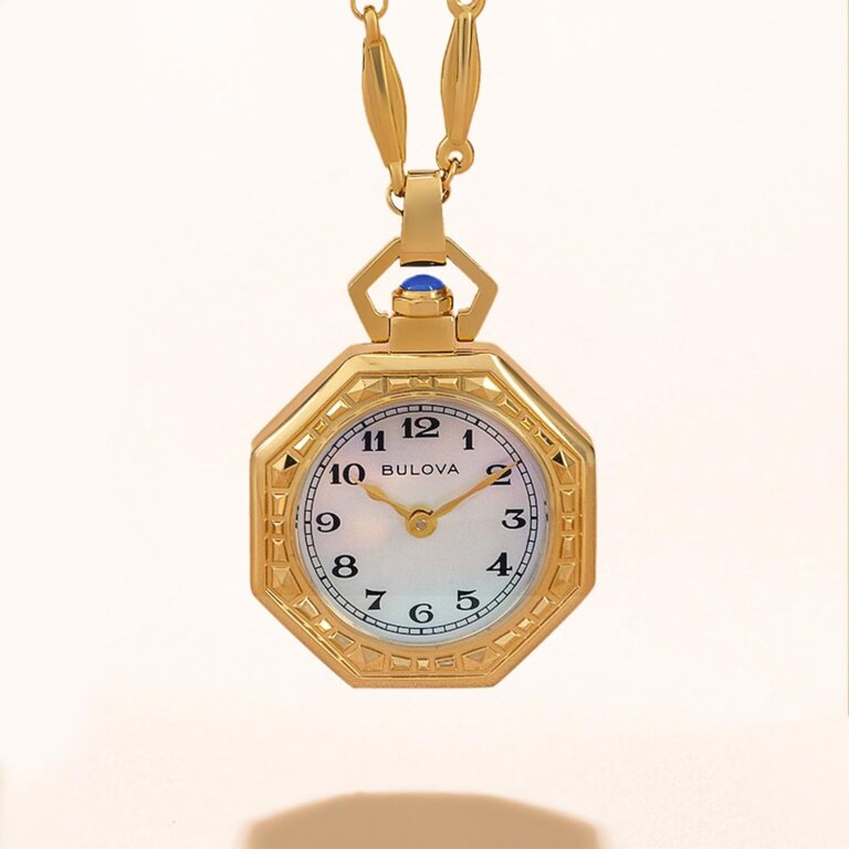 Bulova Rubaiyat Anhängeruhr 97L182 limitierte Jubiläums-Edition