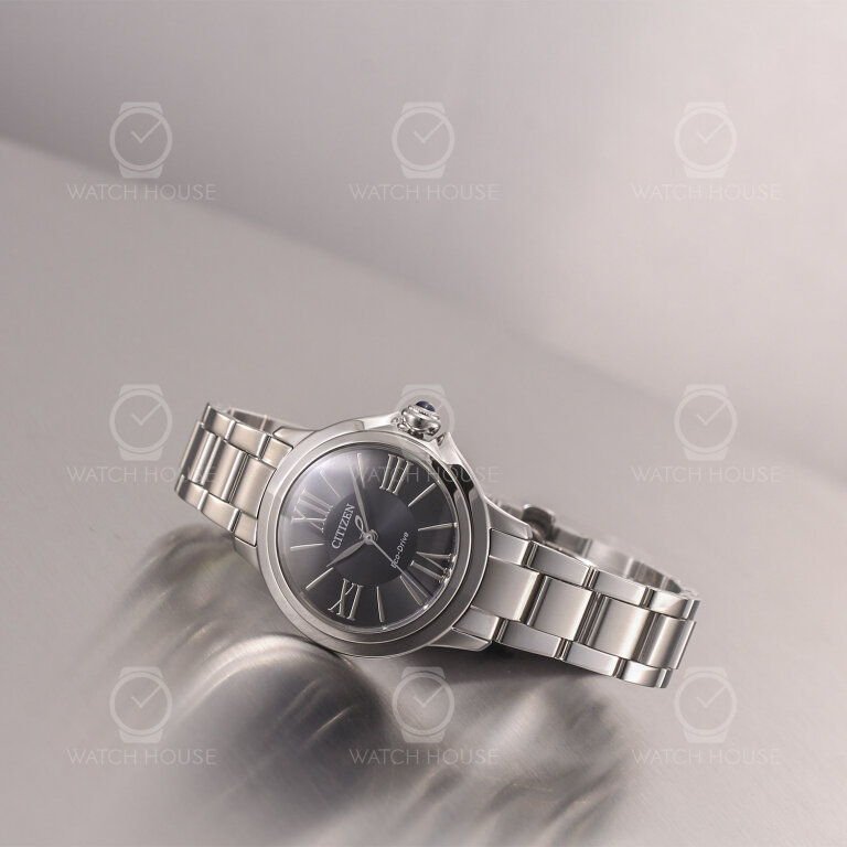 Citizen L womens watch Eco-Drive Cabochon Steel-MOP...