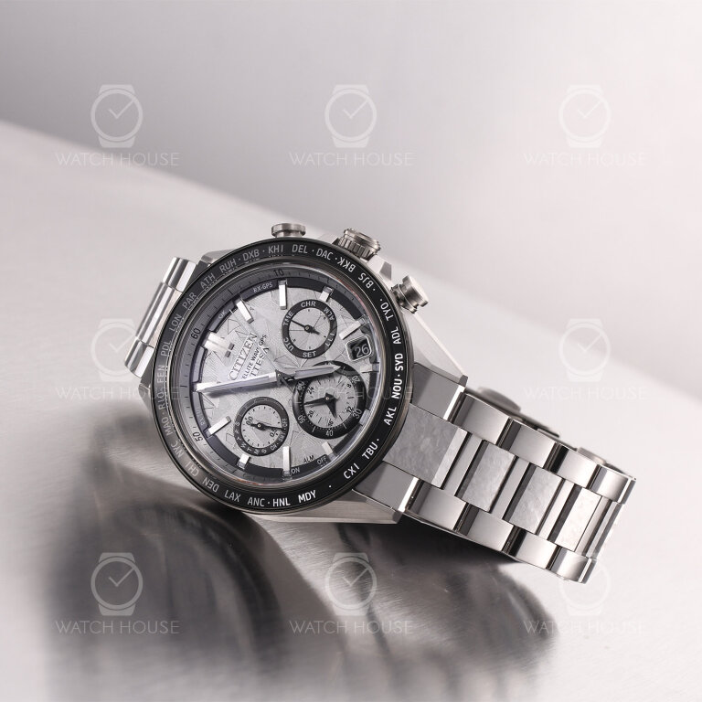 Citizen Attesa Satellite Wave GPS Platinum Crystallized...