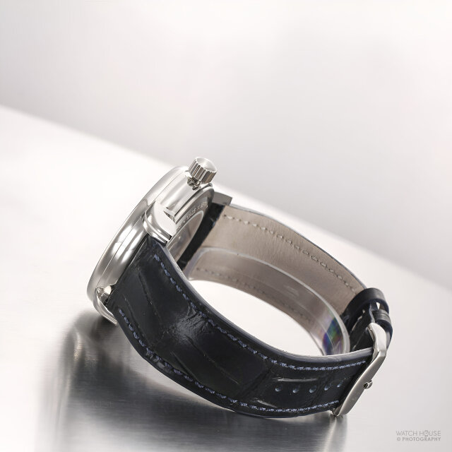 Zeppelin Atlantik 3 Zeiger Regulator Automatikuhr 8626-3 Sellita SW266 Ultramarin