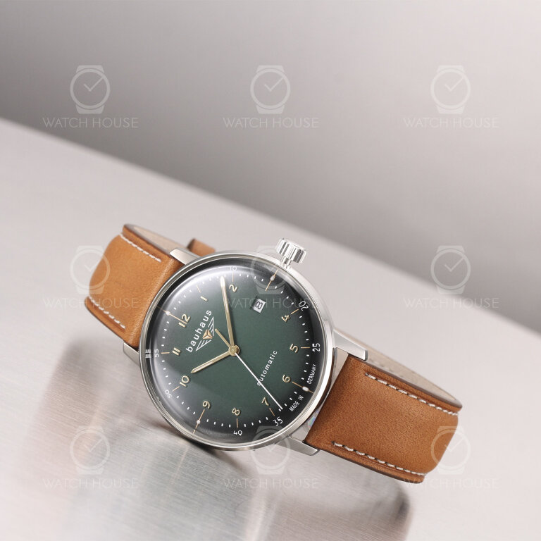 Bauhaus Dessau Automatik 2064-4 Kaliber 8315 Grün
