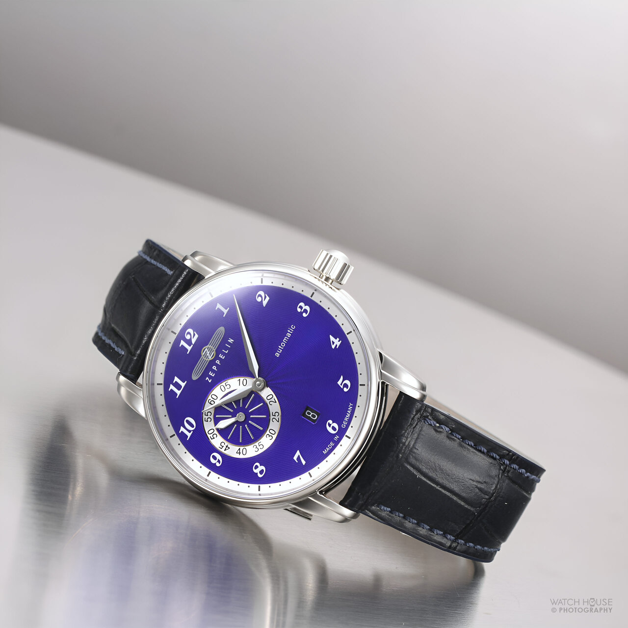 Zeppelin Ultramarin 8604-3 Automatic Sellita SW290