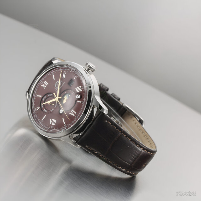 Orient Classic Automatic Watch Sun & Moon RA-AK0807R