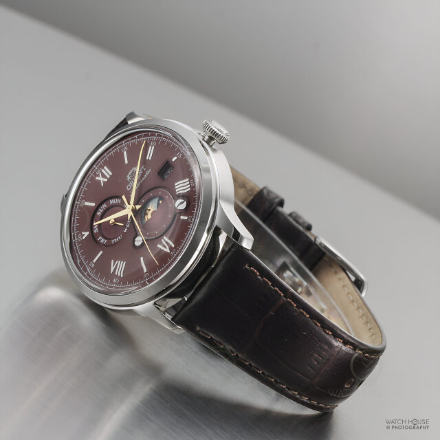 Orient Classic Automatic Watch Sun & Moon RA-AK0807R