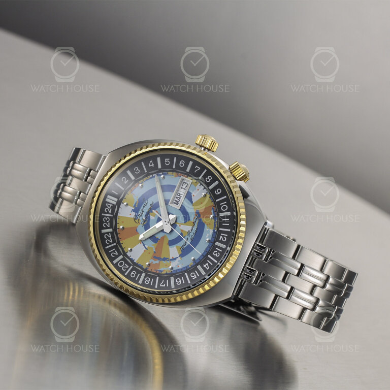 Orient Revival Automatikuhr World Map Limited Edition...