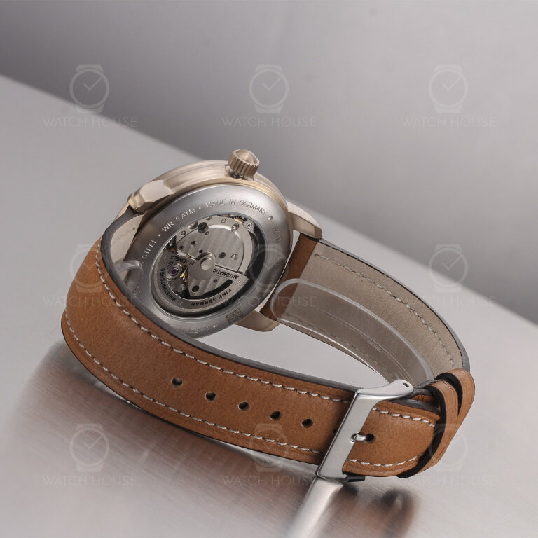 Zeppelin Automatikuhr LZ127 Graf Zeppelin 7664-1 Offene Unruh