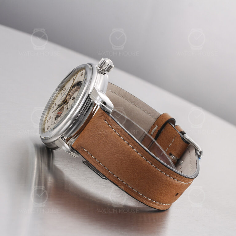 Zeppelin Automatikuhr New Captains Line 8658-5 Skelettiert