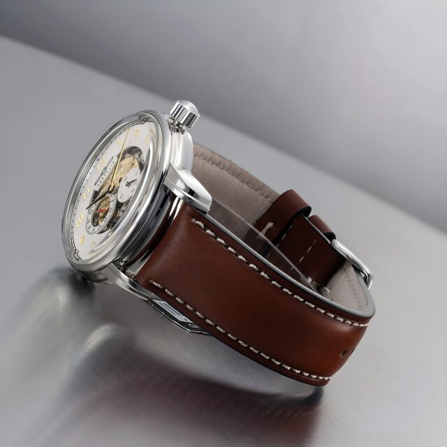 Zeppelin Automatikuhr New Captains Line 8658-1 Skeleton