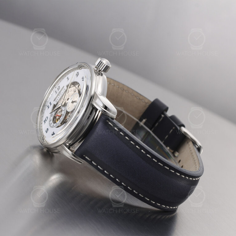 Zeppelin Automatikuhr New Captains Line 8658-3 Skelettiert