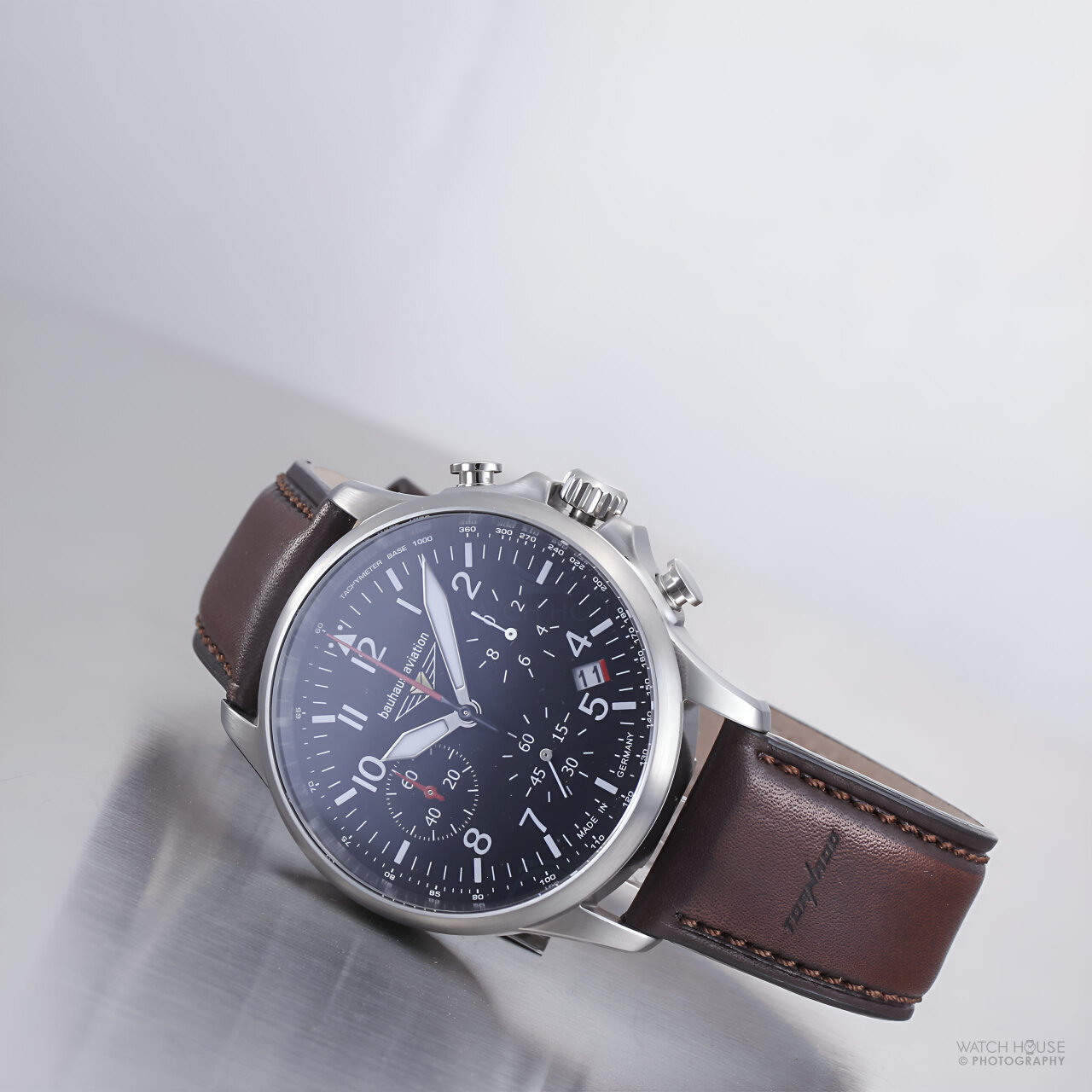 Bauhaus Aviation Tornado Automatic watch 2774-2 Black 43mm