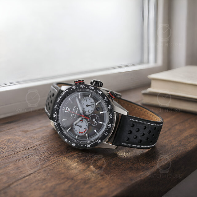 Citizen Eco Drive Chronograph – Vintage Racing CA4717-06E