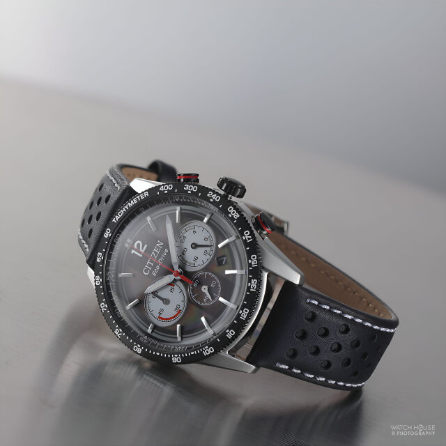 Citizen Eco Drive Chronograph – Vintage Racing CA4717-06E