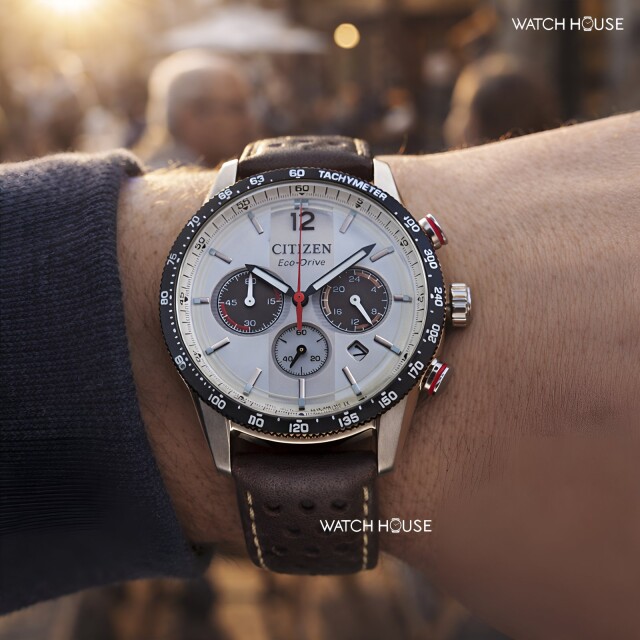 Citizen Eco Drive Chronograph - Vintage Racing CA4714-04A