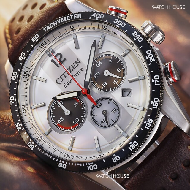 Citizen Eco Drive Chronograph - Vintage Racing CA4714-04A