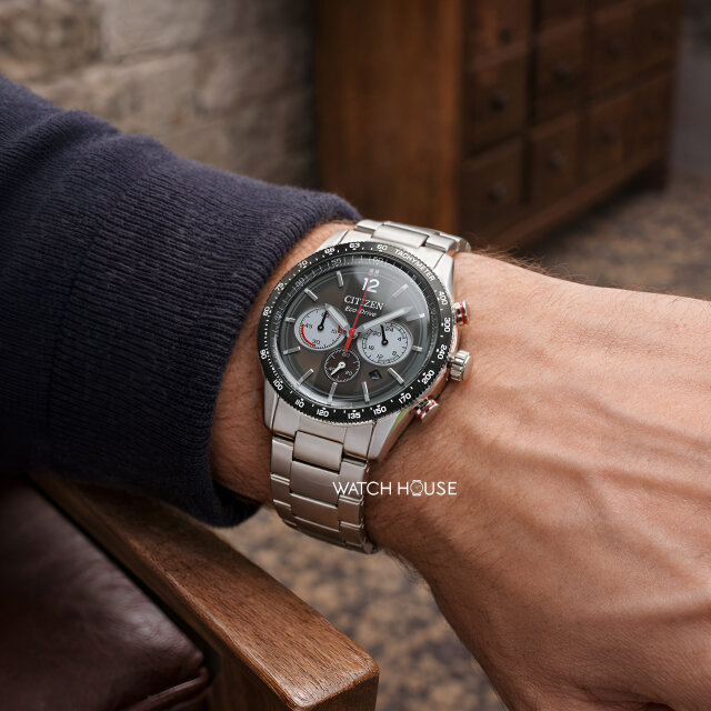 Citizen Eco Drive Chronograph – Vintage Racing CA4714-55E