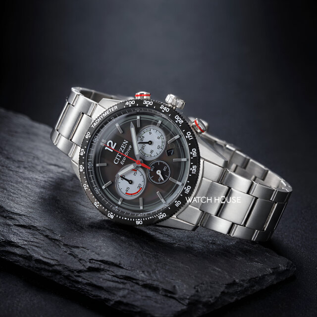 Citizen Eco Drive Chronograph – Vintage Racing CA4714-55E