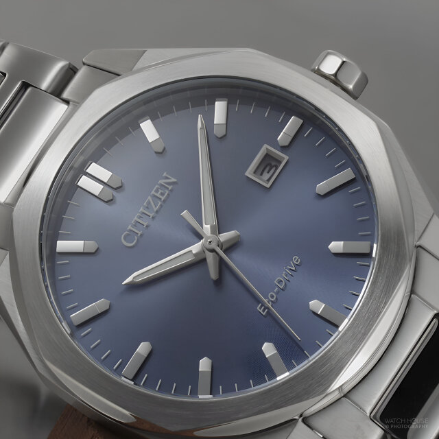 Citizen BM7620-83M Eco-Drive Sports Octagon Men’s Watch Steel-Marine