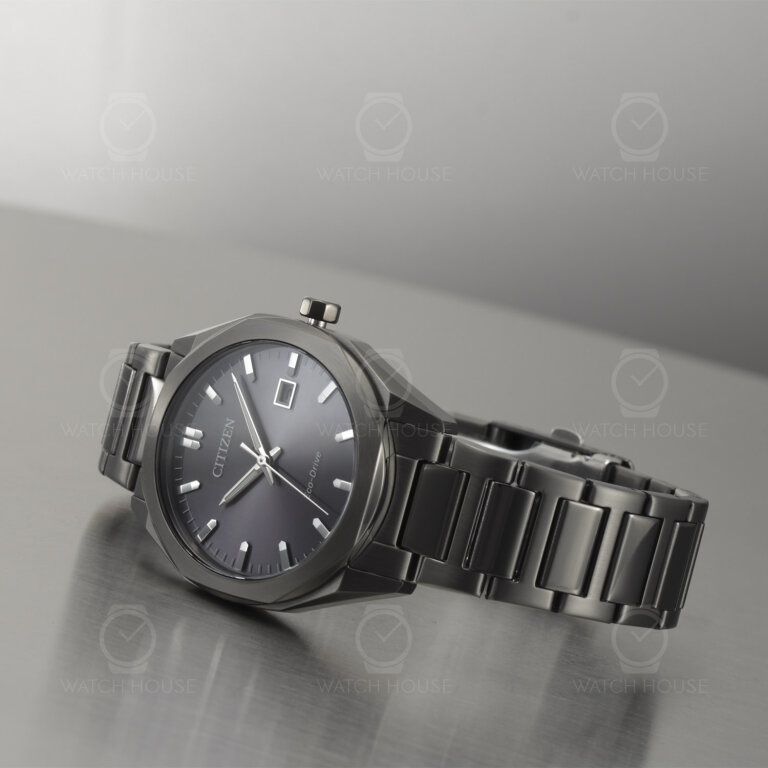 Citizen BM7625-80H Eco Drive Sports Oktagon Herrenuhr Anthrazit