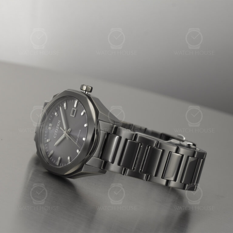 Citizen BM7625-80H Eco Drive Sports Oktagon Herrenuhr Anthrazit