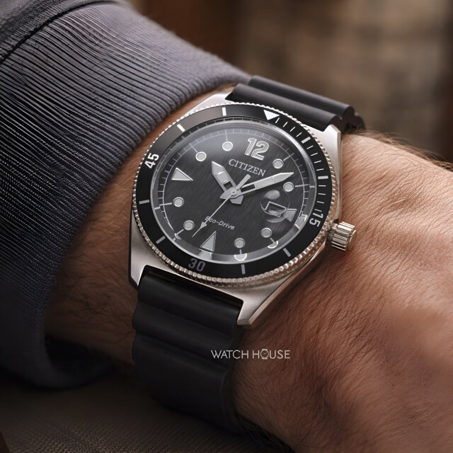 Citizen Marine Sports 43mm Eco Drive Herrenuhr AW1889-00E