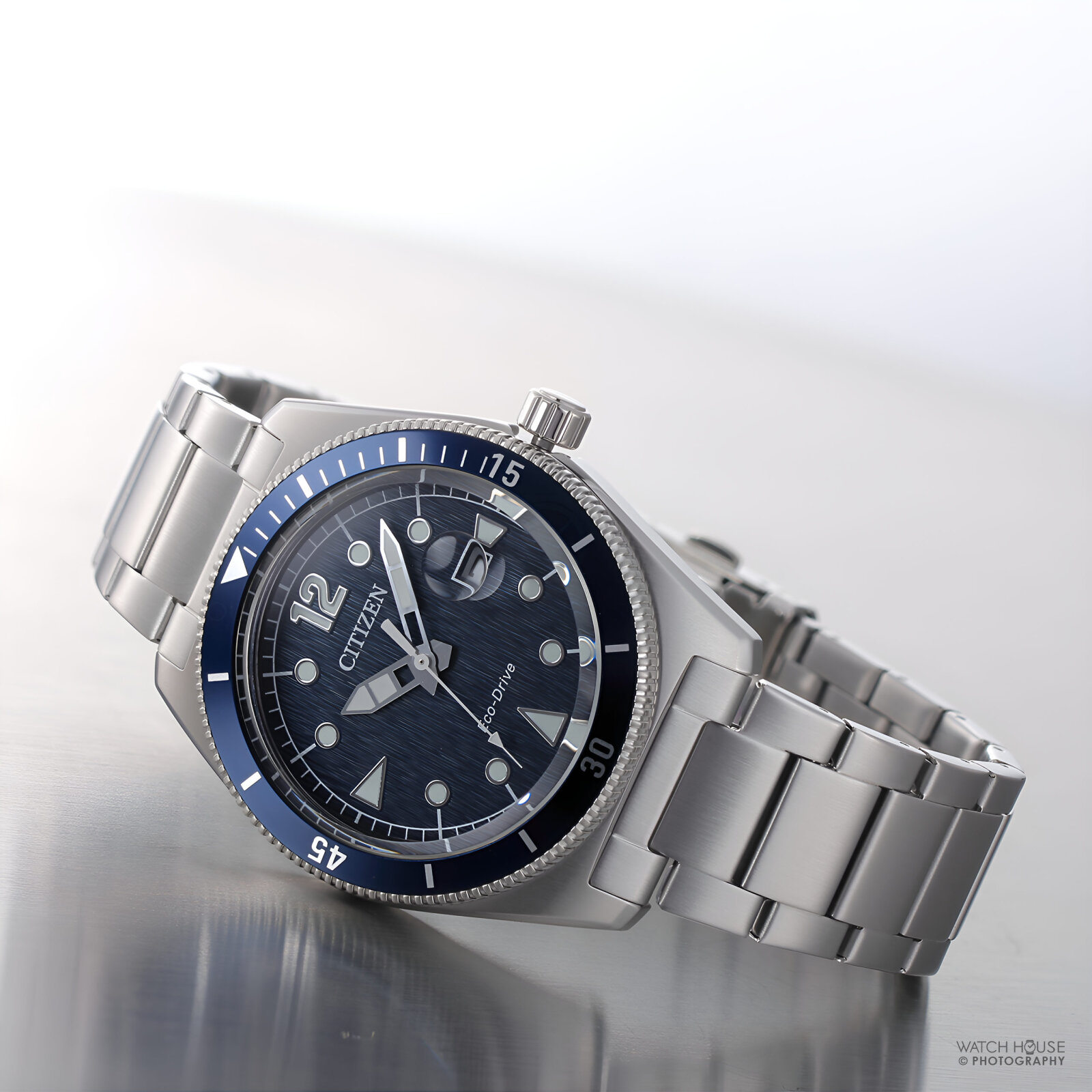 Citizen Marine Sports 43mm Eco Drive Men's Watch AW1881-52L